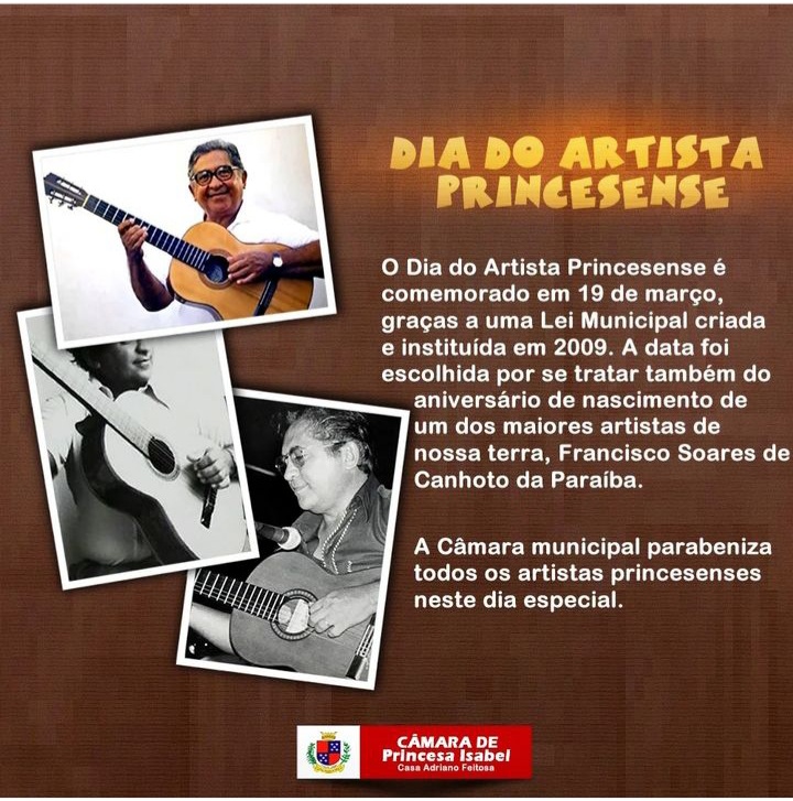 DIA DO ARTISTA PRINCESENSE